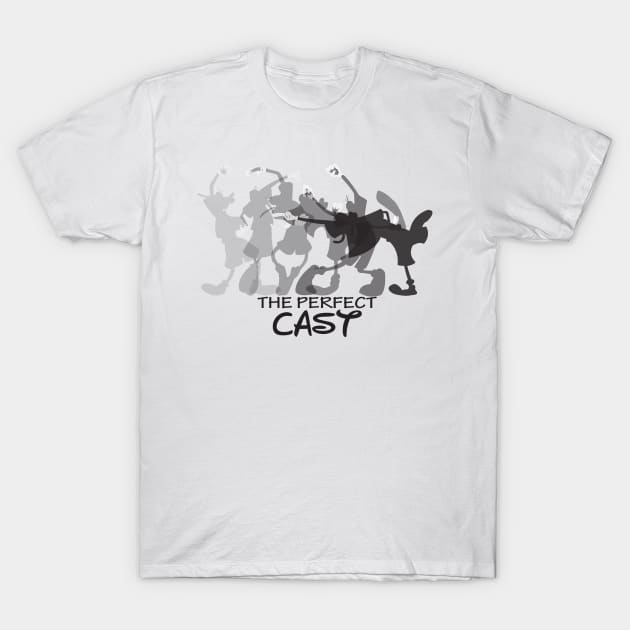 The Perfect Cast T-Shirt by Uglyfacestories